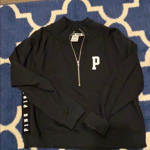 victoria secret black pullover